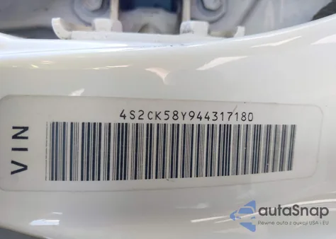 2004 Isuzu Rodeo S 3.5L V6 из США, поврежденный, VIN 4S2CK58Y944317180